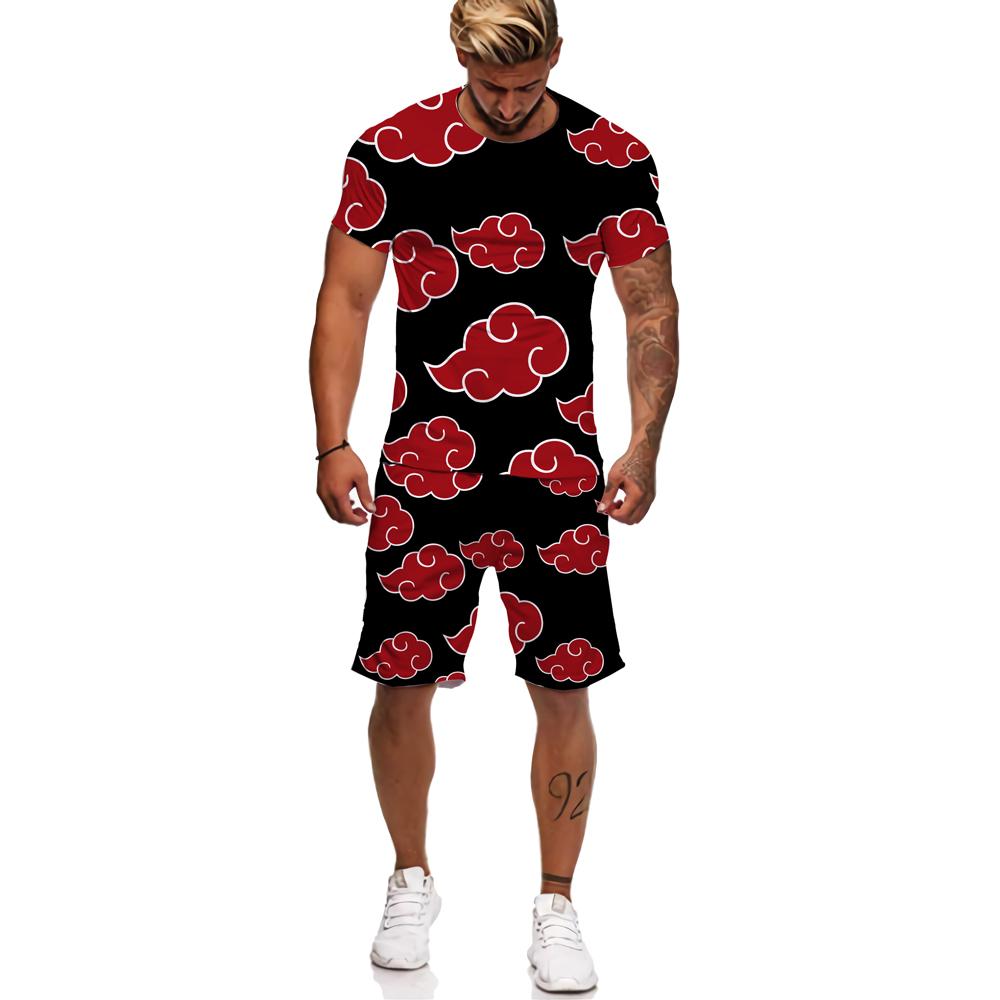 Anime Naruto Akatsuki Cosplay Disfraz Hombres Mujeres Jersey Deportes Ropa  Uniforme Dos Piezas Conjuntos Traje de Verano comprar a buen precio —  entrega gratuita, reseñas reales con fotos — Joom