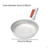 Aluminum Deep Frying Pan with Heat Resistant Handle for Cooking
