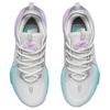 New LiNing All City 9 Anti Slip Wear Resistant Low Top Basketball Shoes Men's White Purple Blue ABAR051