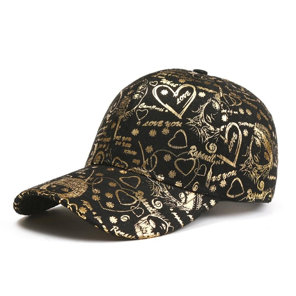 American Style Graffiti Baseball Cap Adjustable Sunshade Casquette  All Seasons чёрный