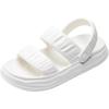 WTEMPO Fashionable EVA Sandals for Women's Versatile Dual Purpose Buckle Thick Sole Flat Heel Comfortable Non-slip Breathable Casual Beach Slippers