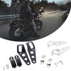 Motorcycle Headlight Mount Bracket Holder Easy Installation Aluminum Headlight Lamp Ear Bracket Modification Accessories
