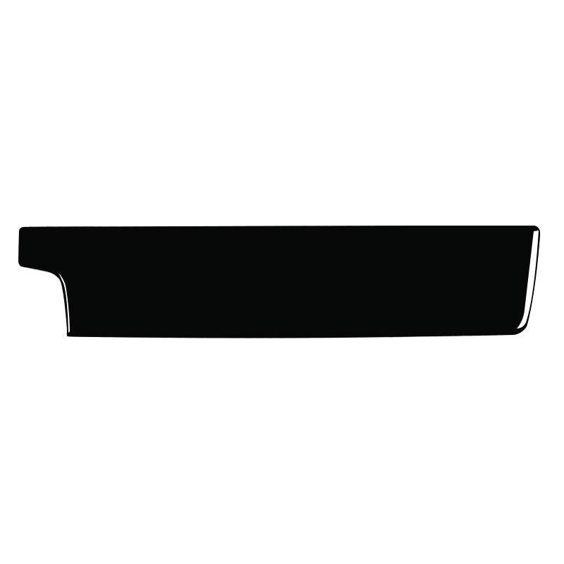 Piano Black Car Accessories Interior Car Soft PVC Plastic Copilot Dashboard Panel Cover Trim For Toyota RAV4 2006-2012