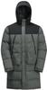 Куртка Jack Wolfskin Dellbrueck Long Jacket шиферно-зеленого цвета