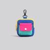 Stylish Portable Storage Bag Portable Zipper Earphone Case Compact Small Hanging Bag  Daily