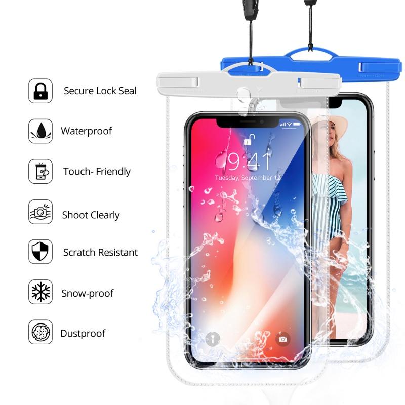 Waterproof Pouch Swimming Gadget Beach Dry Bag Phone Case Cover Camping Skiing Holder For Cell Phone