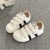 Embroidery Versatile Little White Shoes Women's 2025 New Spring and Autumn Sports Shoes Velcro German Training Shoes Ugly Cute Big Head Shoes