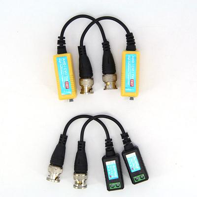 1Pair 4K 8MP CCTV Passive Balun RJ45 CCTV Video BNC Supply Power Cable Connector To Twisted Support 8MP AHD/CVI/TVI Camera