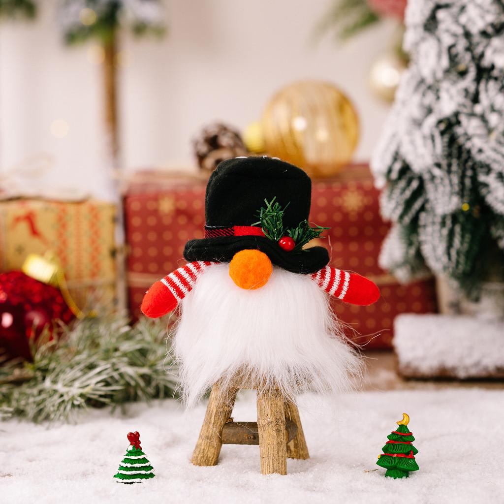 

Christmas Delightful Glow Gnome Snowman And Reindeer Figurines Perfect For Holiday Cheer