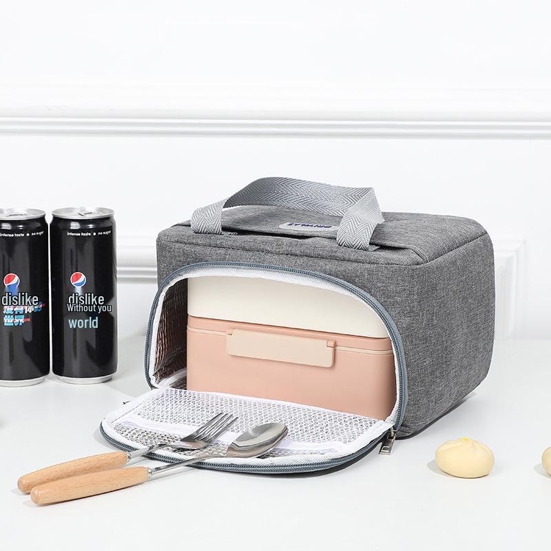 Cationic Insulated Large Capacity Lunch Handbag