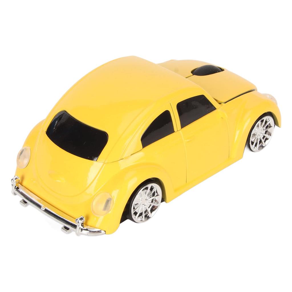 Car 1600DPI Wireless Gaming Sports Car Style Mouse with USB Auto Sleep LED Cordless Computer Mouse for Laptops and Desktops Mouse, 2.4GHz Mouse,