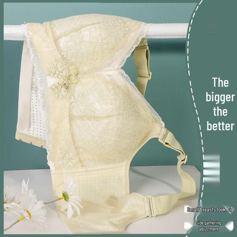 Plus Size Thin Full Cup Bra - Wirefree, Anti-Sagging Support for a Smaller Look