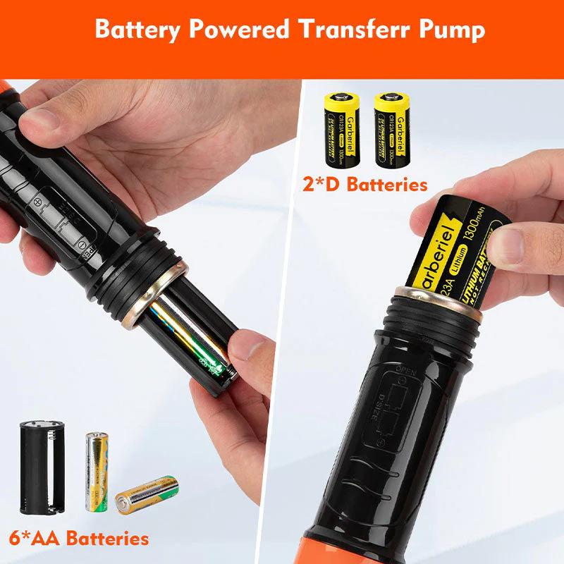 Electric Oil Pump Liquid Transfer Pump Powered Fuel Transfer Pump Outdoor Vehicle Fuel Gas Transfer Suction Pumps Accessories