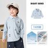 Right European Style Boys' Cartoon Puppy Long-Sleeve Polo Shirt, New Autumn Children's Clothing Top, Kids' Toddler Autumn Trendy Style