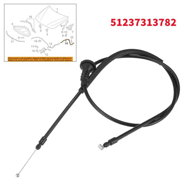 51237396161 51237313782 For BMW F30 F32 F33 F36 320iX 428iX M3 M4 Front or Rear Car Engine Hood Release Cover Cable