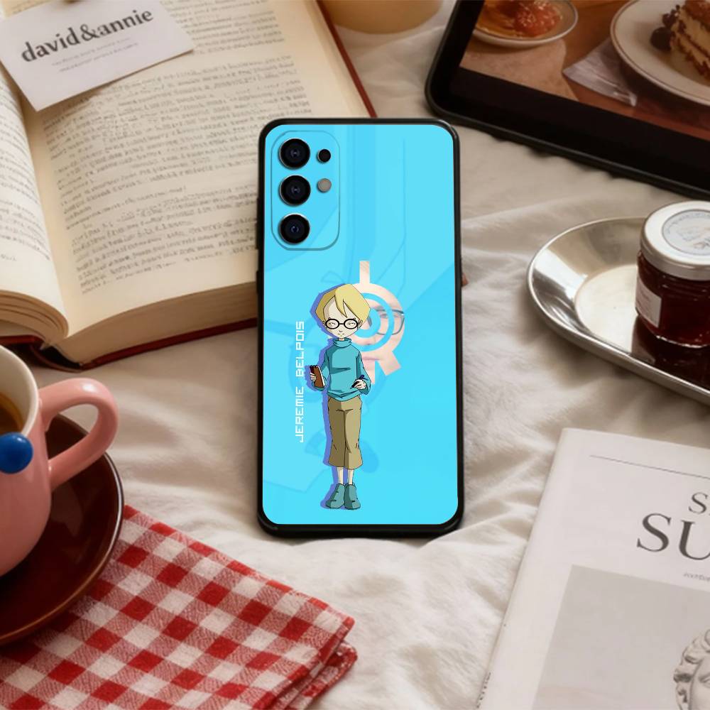 

R-Retro C-Code Lyoko Phone Case For Samsung S 25,24,23,22,30,21,10,9,Ultra,Plus,Lite,FE,4,5 G Soft Black Case Samsung S26ULTRA