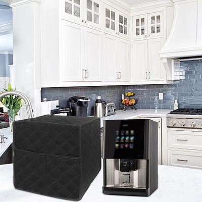 Coffee Machine Cover 13.4*12.3*14.17 In Appliance Black