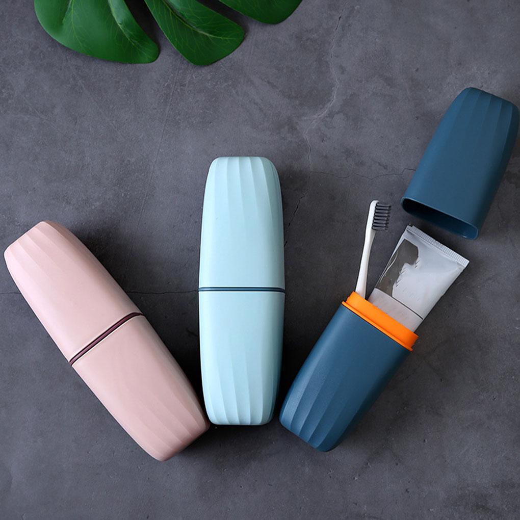 Travel Toothbrush Holder Case Lightweight And Portable Easy To Clean Toothbrush Container Durable PP