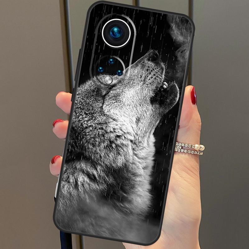Wolf Howls Art Case For Honor Magic 6 Pro 5 Lite 50 70 90 X6 X7 X8 X9 Honor X6a X7a X8a X9a X8b X9b Cover