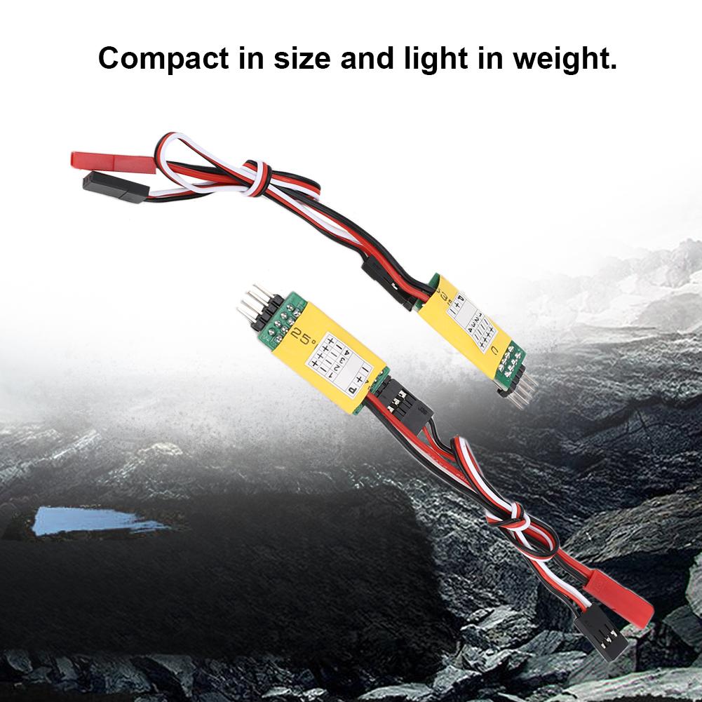 The Third Channel Control   Receiver Cord Model Car Lights Controller for RC Model Car Spare Parts