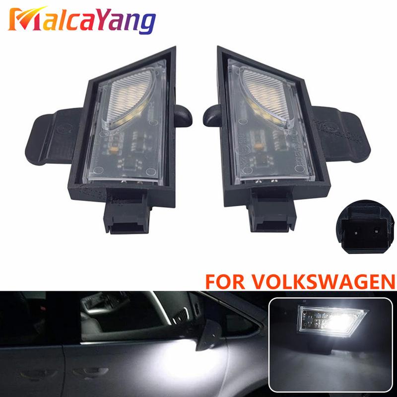 

Car Styling White LED Under Side Mirror Puddle Lights For VW Golf 7 VII variant Sportsvan Touran II Car Side Under Mirror Lamps