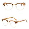 Anti-radiation Optical  Eyeglasses Stylish Computer Glasses Classic Browline Frame Retro Glasses Anti-blue Light Unisex