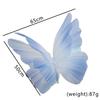 Giant Gauze Fake Butterfly 50/65cm 3D Silk Yarn Butterfly  Wedding Party Decoration