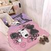 Cartoon K-KuromiS Fußmatte Nordischer Stil Schlafzimmer Wohnzimmer Fußmatte Zuhause Balkon Rutschfest Alfombra