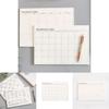 Simple Tearable Monthly Plan Book With High Quality Paper Ideal For Office And Study Memo
