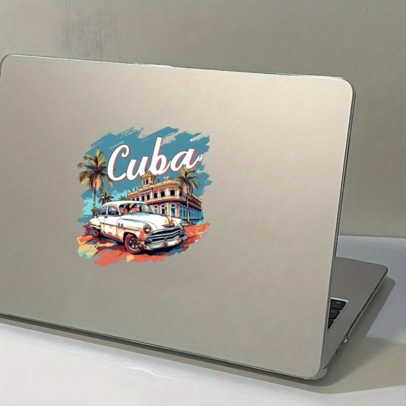 

Кубинские наклейки на автомобиль, винтажные наклейки в мультяшном стиле, прочные, подходят для ноутбука, автомобиля, больше подходят для подростков, взрослых, креативного декора и подарков 5PC