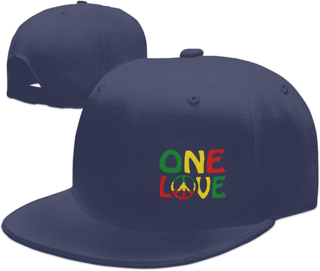 Jamaican American Flag Distressed Snapback Baseball Cap Casual Adjustable Hat Adult