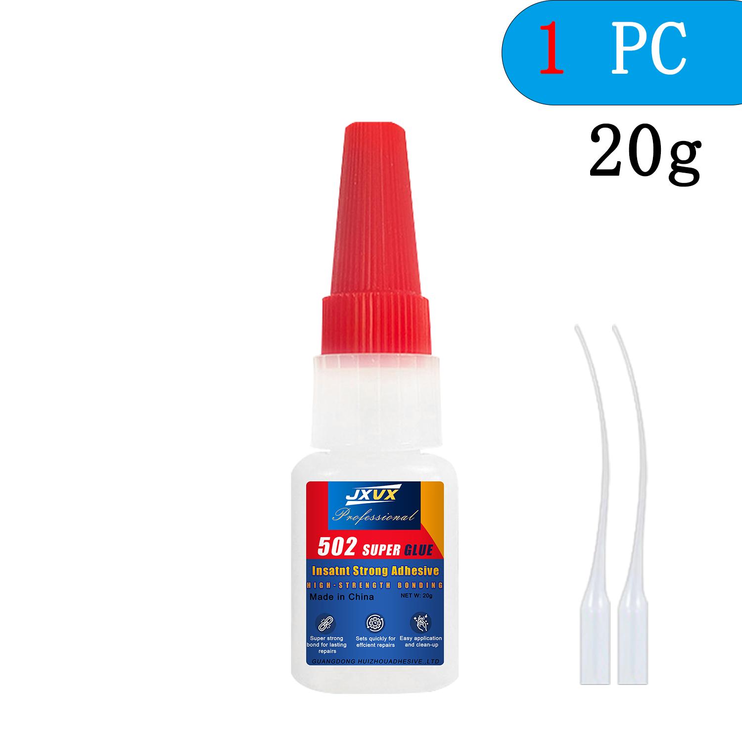 

Super Strong Cyanoacrylate 401/502 for Metal and Plastic, 20 g - 5S Instant-Curing Super Glue for Tool Repair