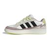 Adidas Card Leather Comfortable Versatile Non-Slip Durable Low-Top Skate Shoes Unisex Skate Shoes White Black Purple JR0074