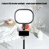 Transportable Phone Camera Hoop Light With Stand Stand Light Control For Content Creation Photography