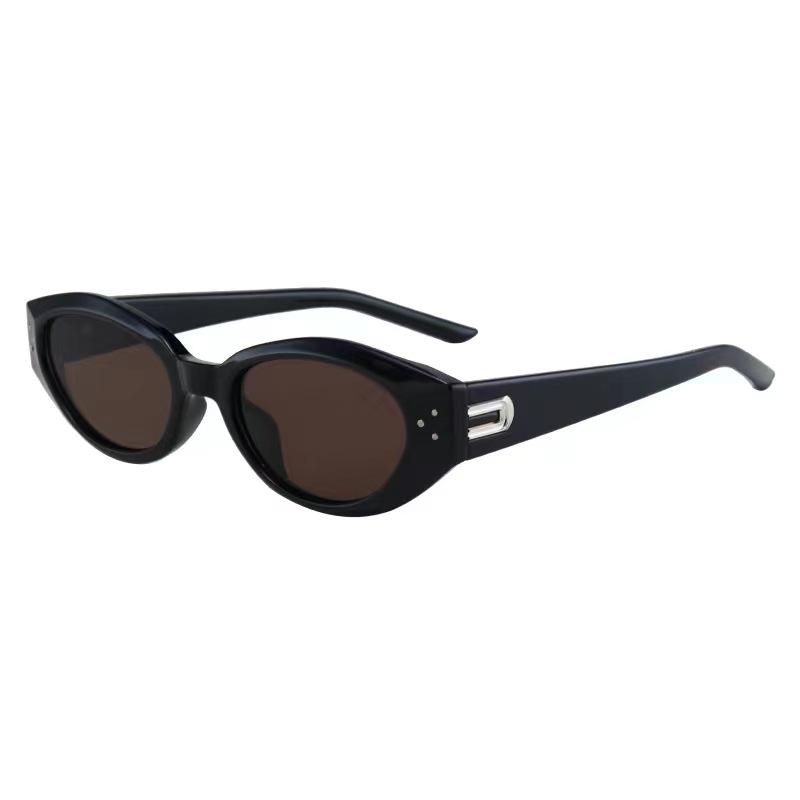 

Korean Style Women Sunglasses Fashion Cat Eye Shape Anti-glare Sun Glasses Men Outdoor Hiking Female Sunglass