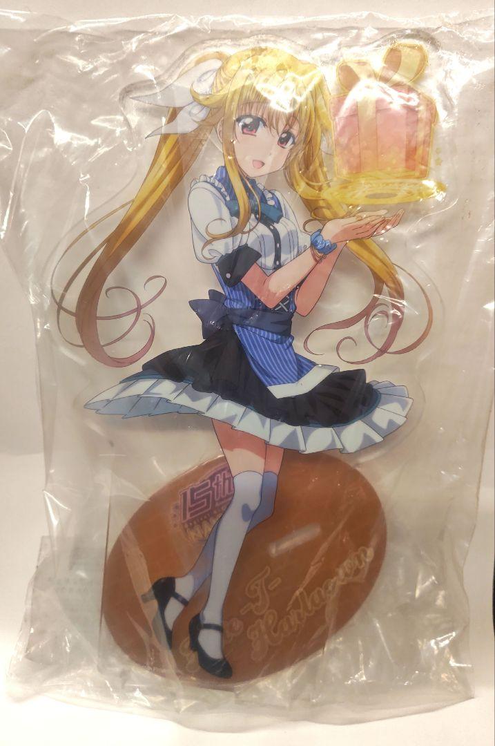 

[USED] Fate/stay Night Harlaown Lyrical Nanoha 15th Anniversary Acrylic Stand Figure