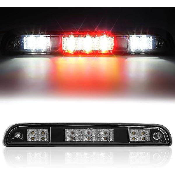 3Rd Third Brake Light For 1992 1993 1994 1995 1996 1997 Ford F150 F250 F350 Bronco High Mount Stop Light Assembly LED Smoked Cargo Lamp Accessories