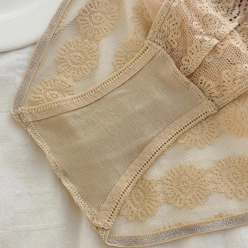 CINOON Dámské Sexy Francouzské Trojúhelníčkové Kalhotky Nové G-string Krajkové Spodní Prádlo s Nízkým Pasem Jedna Velikost Padne VšemS Prodyšné Spodní Prádlo