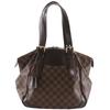 Verona MM Tote Bag N41118 Brown Damier Canvas Women Used