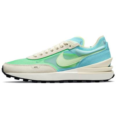 Γυναικεία πάνινα παπούτσια Waffle One Bleached Aqua Lime Glow Πράσινα DC2533-401