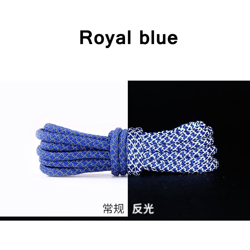1 Pair NEW Reflective Sports Shoelace Round Rope Rhoelace Rtrong Light Shoelace Durable Shoelace Rope Length 100/120/140/160CM