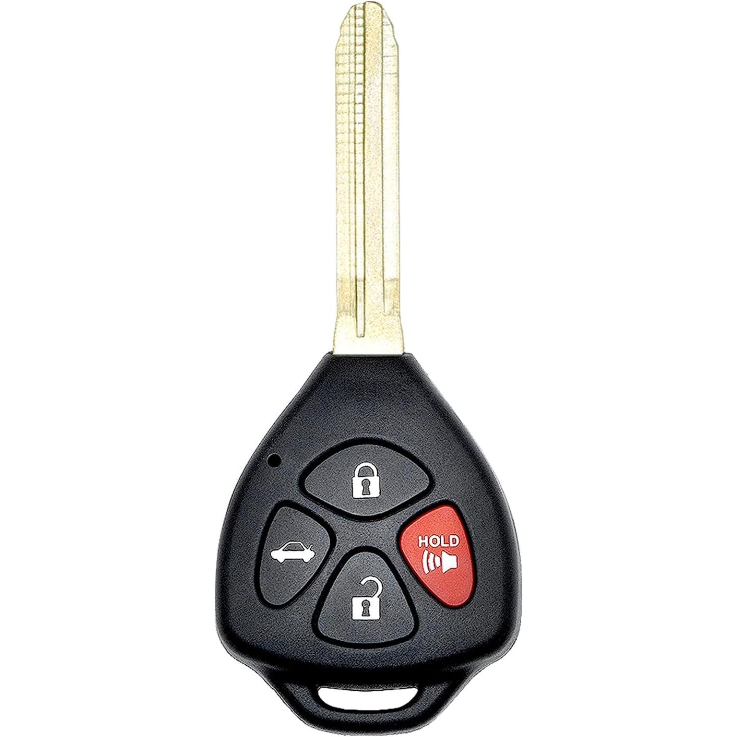 Key Fob Replacement for 2007-2011 Toyota Camry Car Keyless Entry Remote Control, HYQ12BBY, 4 Buttons HYQ12BBY