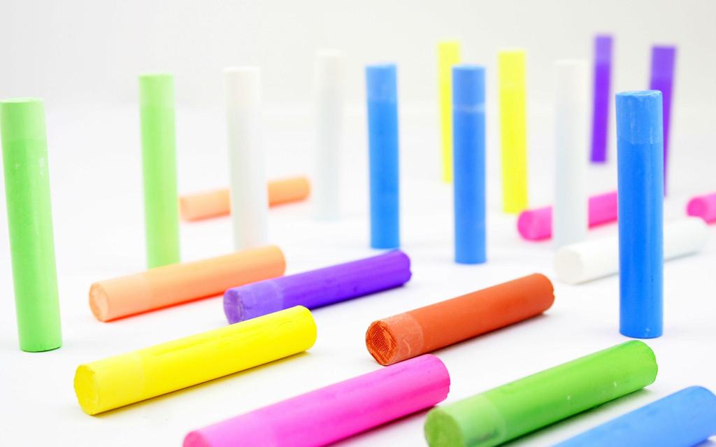 Nippon Rikagaku Staubfreie Kreide 6 Farben 72 Stück DCC-72-6C