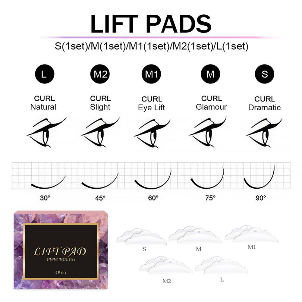 Eyelash and Brow Lift and Tint Kit Eyelash Lamination Starter Kit for Beautiful Eyelashes