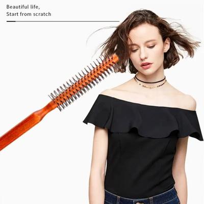 Hairbrush Hair Brush Round Roller Curling Roller Hairbrush Easy To Use Styling Hair Brush  Home Use