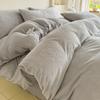 Milk Fleece Four-piece Set, Thickened Carved Fleece, Bed Sheet Quilt Cover, Bed Three-piece Set