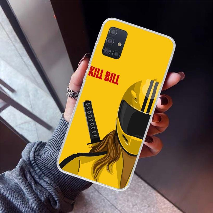 Kill Bill Phone Case For Samsung Galaxy A52 A51 A50S A32 A22 A12 A02S A72 A71 A31 A70 A30S Note 20 Ultra 10 Plus S10 Galaxy A52