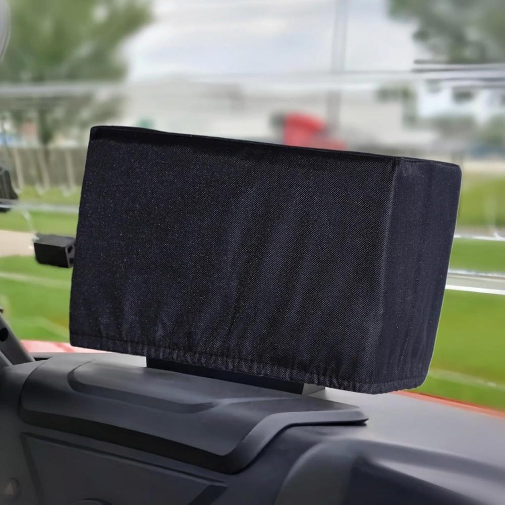 

1PC Touchscreen Cover 11x5x7 Inch Black Waterproof Touchscreen Cover For Golf Cart Dustproof Covers Protection Accessories China Mainland