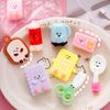 Cartoon Stationery Squeeze Toy with Bell Ball Chain Stress Relief Slow Rising Kitchenware Sensory Fidget Toy Decompression Tools