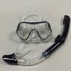 Unisex Large Frame Silicone Diving Mask & Snorkel Set